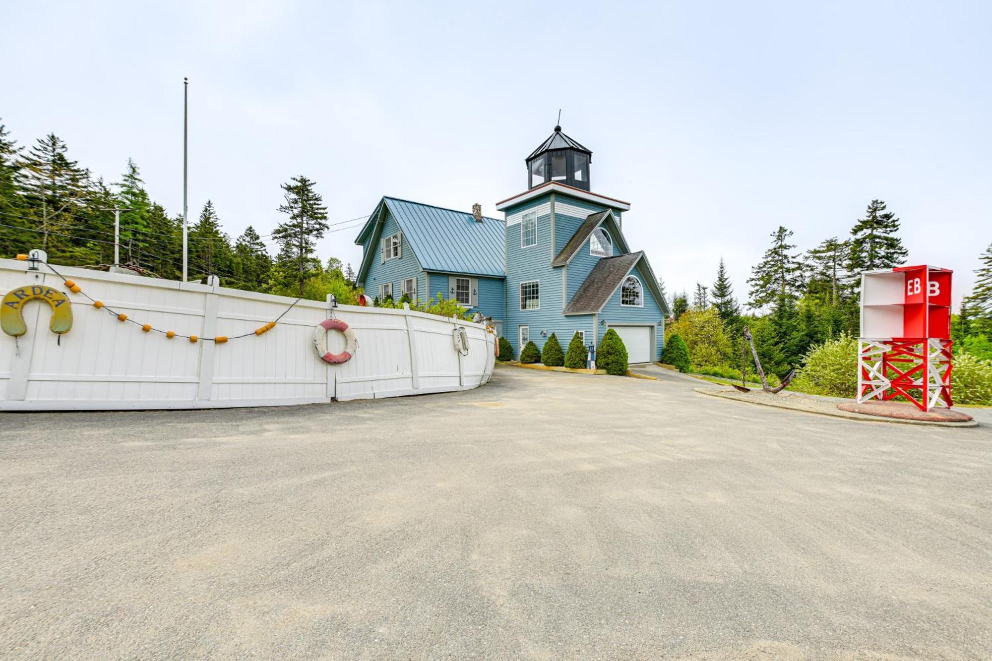 Coastal Maine Home With Deck 4 Mi To Acadia Trails! Bernard Exterior photo