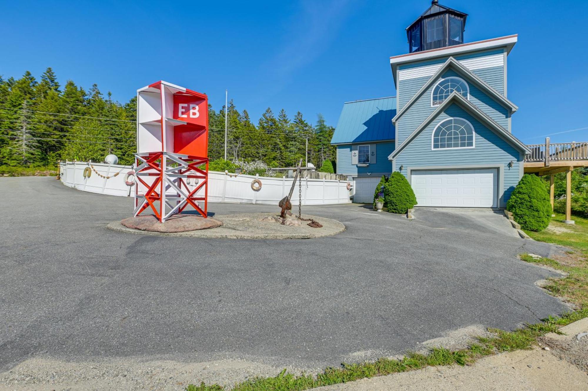 Coastal Maine Home With Deck 4 Mi To Acadia Trails! Bernard Exterior photo